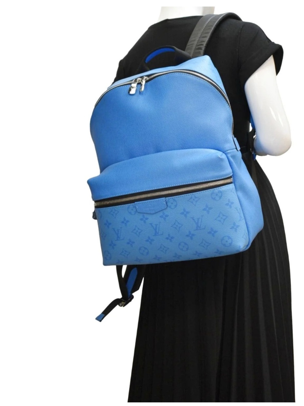 Louis Vuitton Taigarama PM Monogram Lagoon Blue Backpack
